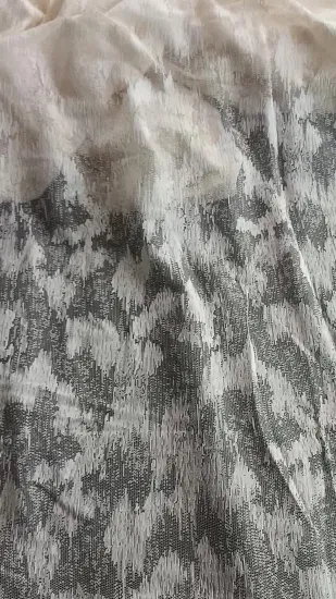 Tessuto per tende da finestra jacquard lavorato a maglia a prezzo economico all'ingrosso realizzato in Cina